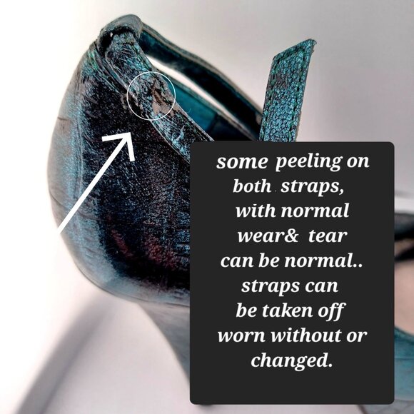 KAMI by Bakers 6 in heels Teal Forest Green Satin Sheen look - Picture 13 of 16